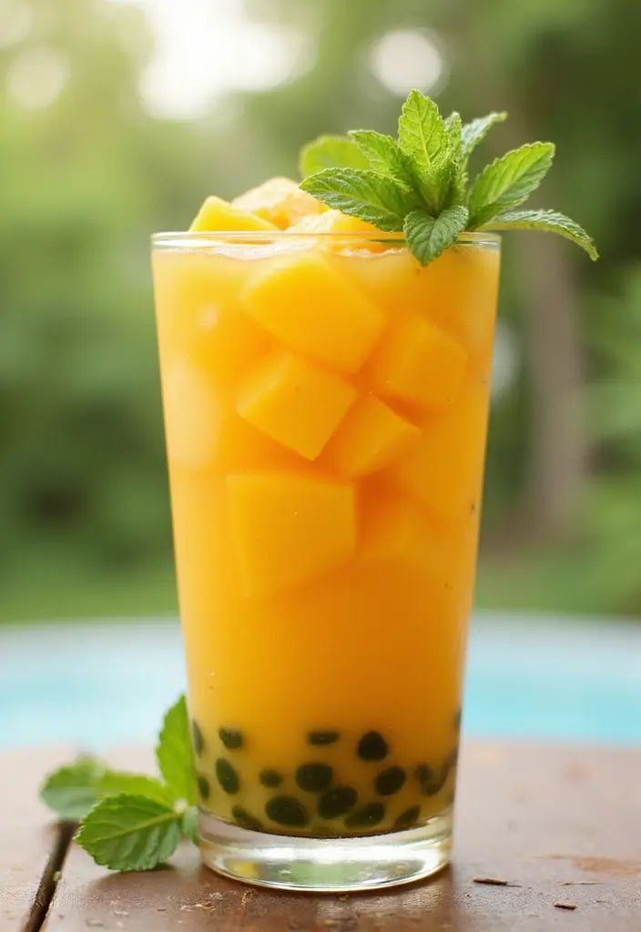 30 Loaded Tea Recipes with Waka Tea for Energy Lovers 181 30 Loaded Tea Recipes with Waka Tea for Energy Lovers - 29. Mango Mint Waka Tea