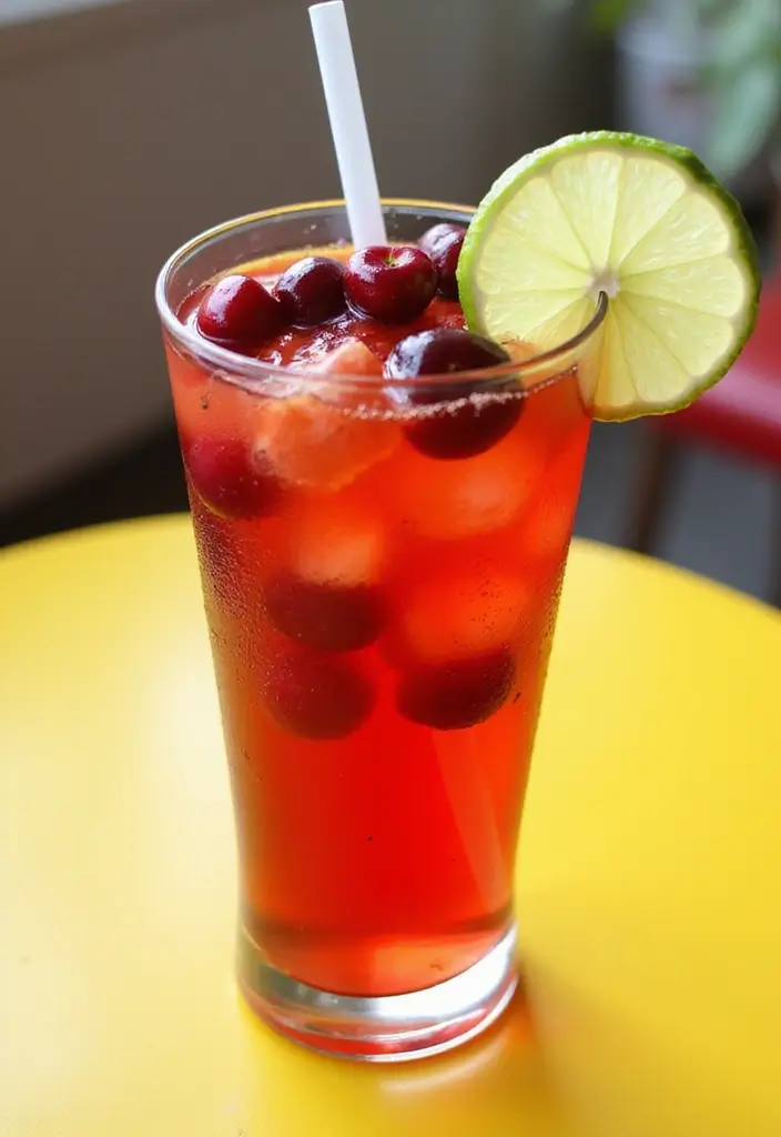 30 Loaded Tea Recipes with Waka Tea for Energy Lovers 188 30 Loaded Tea Recipes with Waka Tea for Energy Lovers - 30. Cherry Lime Waka Tea