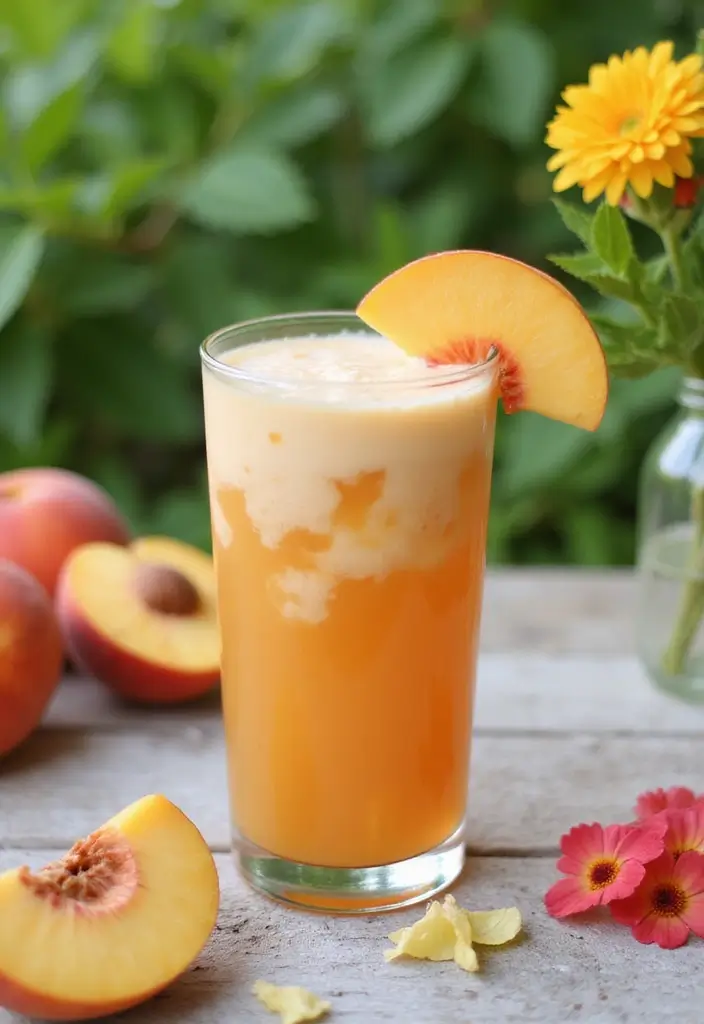 30 Loaded Tea Recipes with Waka Tea for Energy Lovers 55 30 Loaded Tea Recipes with Waka Tea for Energy Lovers - 9. Peaches & Cream Waka Tea