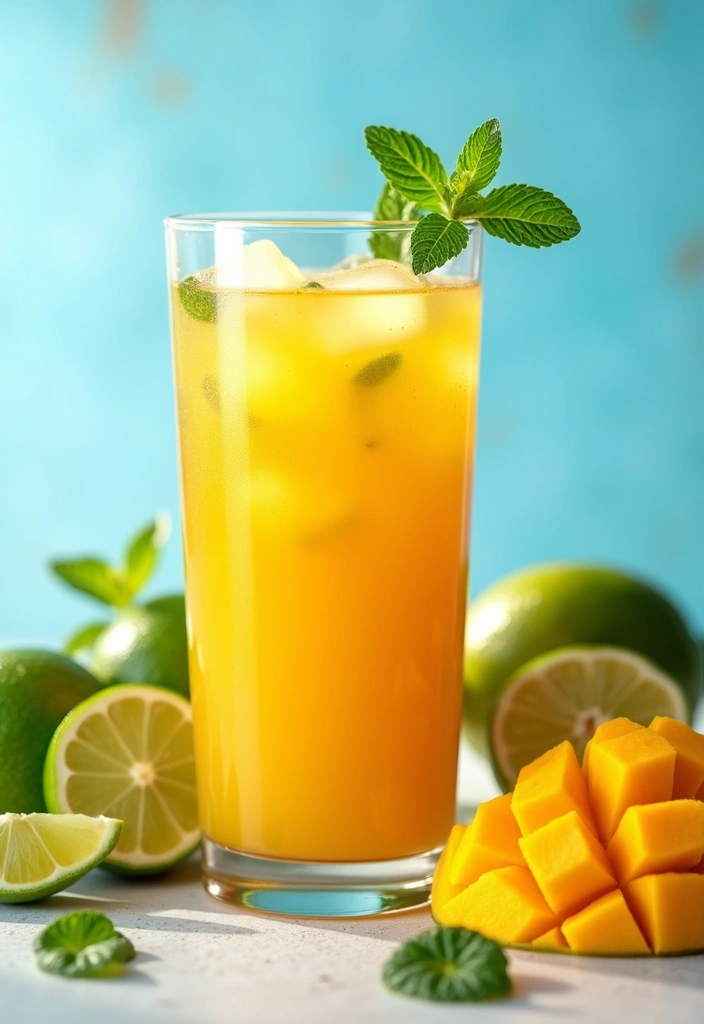 30+ Loaded Tea Recipes without Herbalife for Homemade Refreshment 1 30+ Loaded Tea Recipes without Herbalife for Homemade Refreshment - 1. Tropical Mango Lime Loaded Tea