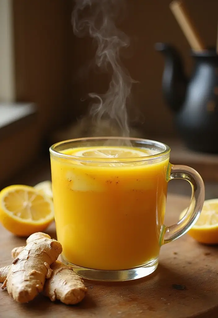 30+ Loaded Tea Recipes without Herbalife for Homemade Refreshment 94 30+ Loaded Tea Recipes without Herbalife for Homemade Refreshment - 16. Spicy Turmeric Ginger Tea
