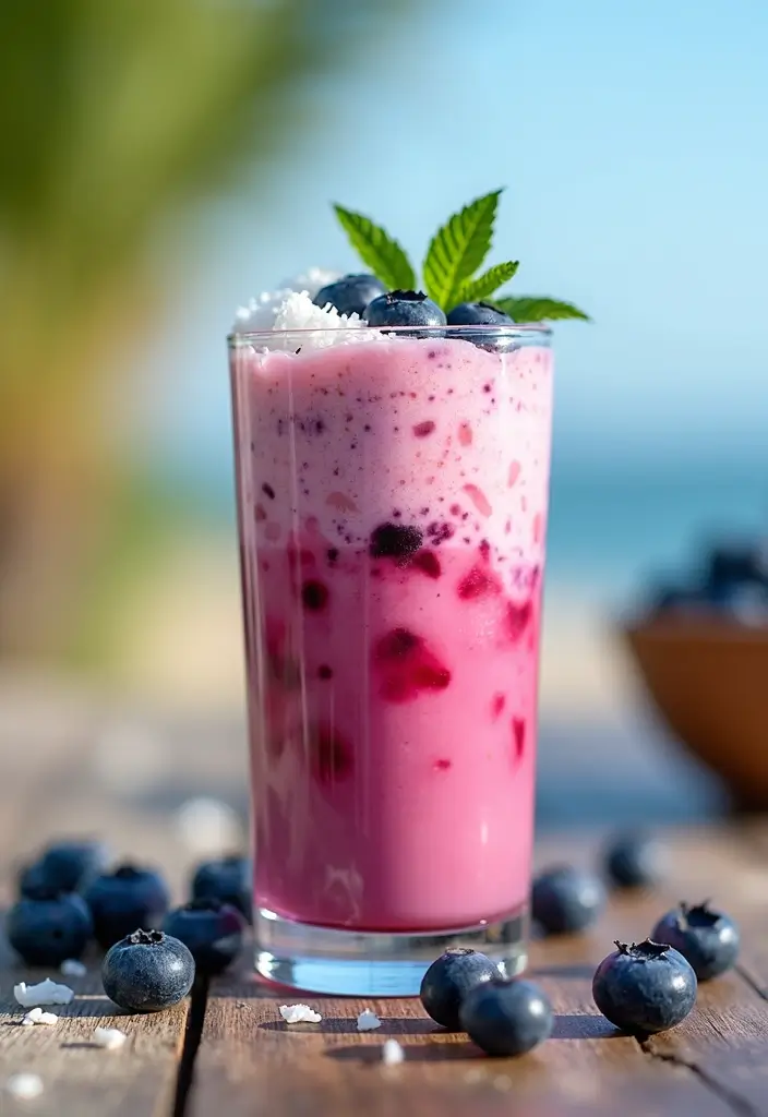 30+ Loaded Tea Recipes without Herbalife for Homemade Refreshment 129 30+ Loaded Tea Recipes without Herbalife for Homemade Refreshment - 23. Blueberry Coconut Iced Tea