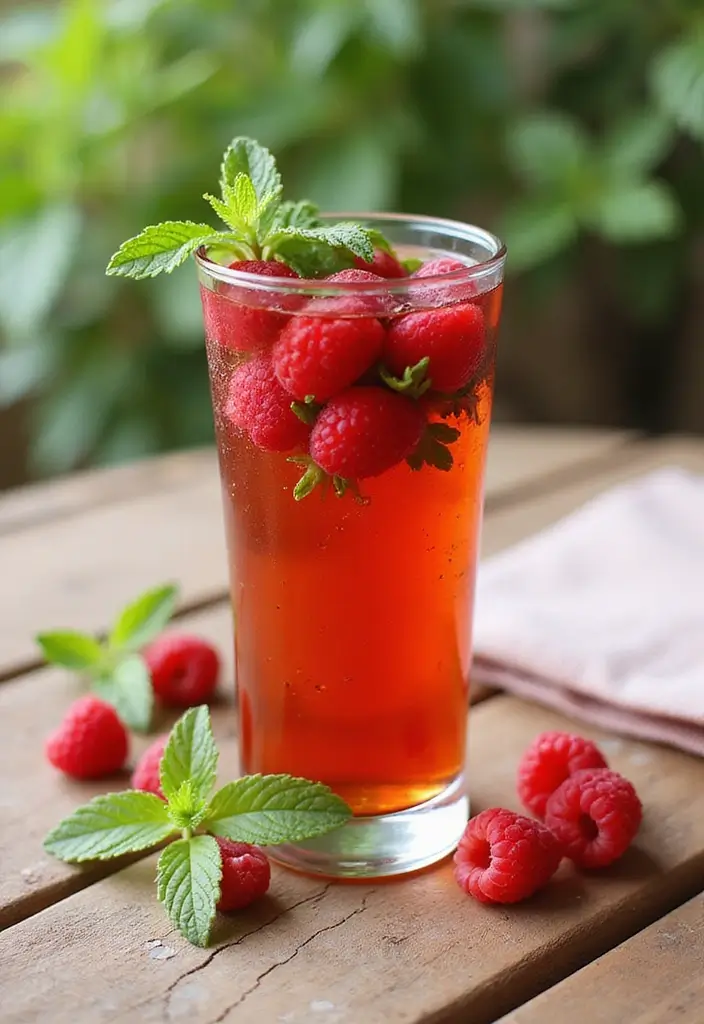 30+ Loaded Tea Recipes without Herbalife for Homemade Refreshment 141 30+ Loaded Tea Recipes without Herbalife for Homemade Refreshment - 25. Raspberry Peppermint Tea