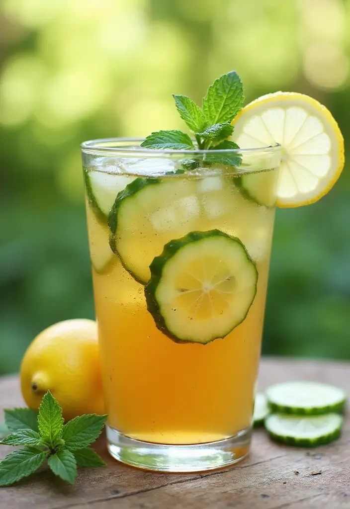 30+ Loaded Tea Recipes without Herbalife for Homemade Refreshment 148 30+ Loaded Tea Recipes without Herbalife for Homemade Refreshment - 26. Cucumber Lemon Mint Tea