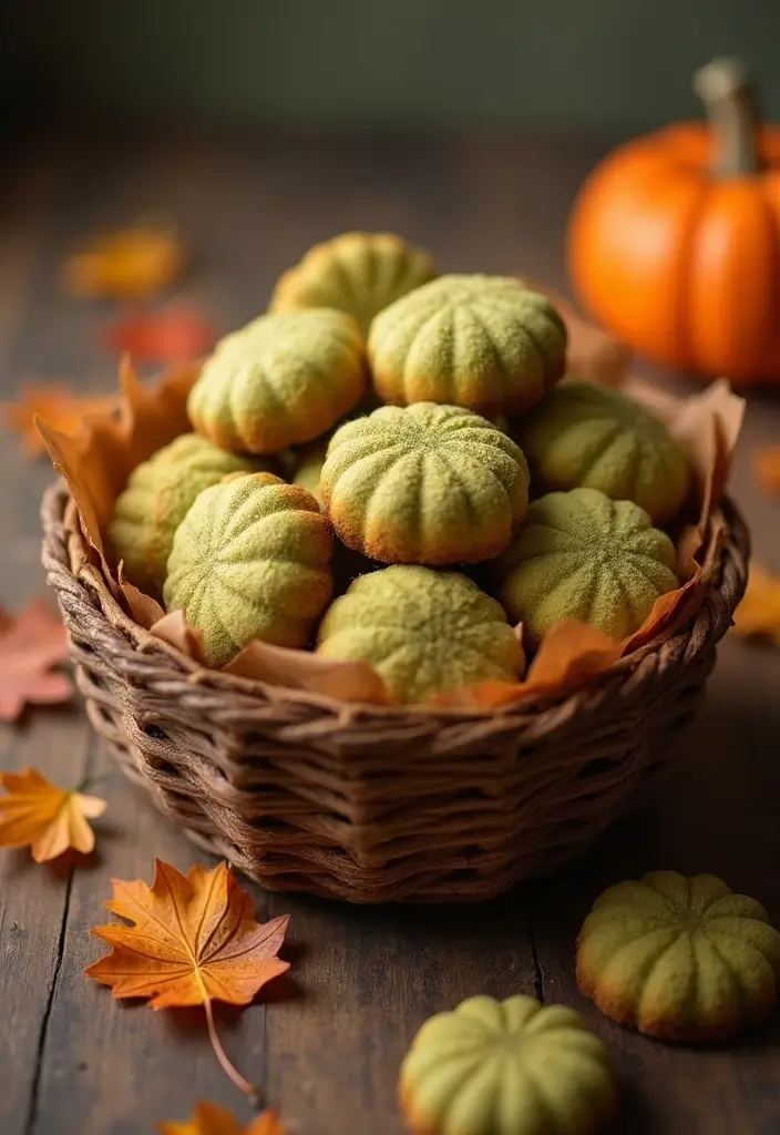 30 Matcha Green Tea Cookies Recipes for a Healthy Treat 62 30 Matcha Green Tea Cookies Recipes for a Healthy Treat - 10. Matcha Green Tea Pumpkin Cookies
