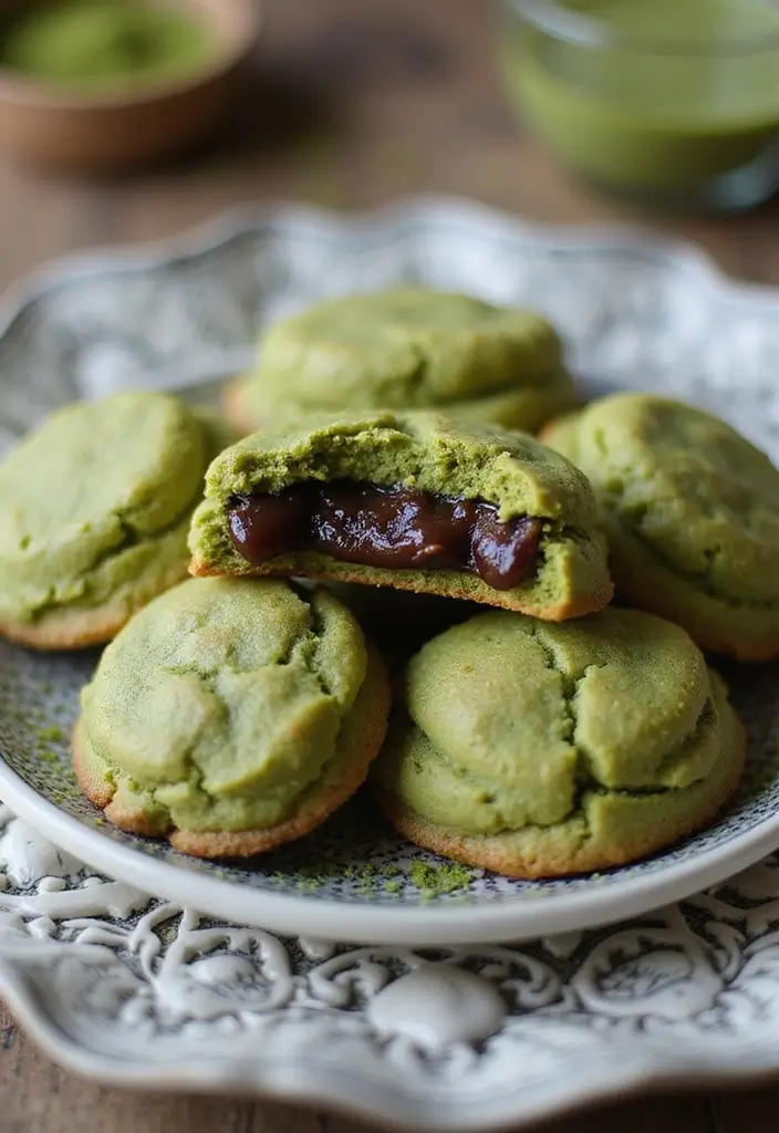 30 Matcha Green Tea Cookies Recipes for a Healthy Treat 109 30 Matcha Green Tea Cookies Recipes for a Healthy Treat - 17. Matcha Green Tea Lava Cake Cookies