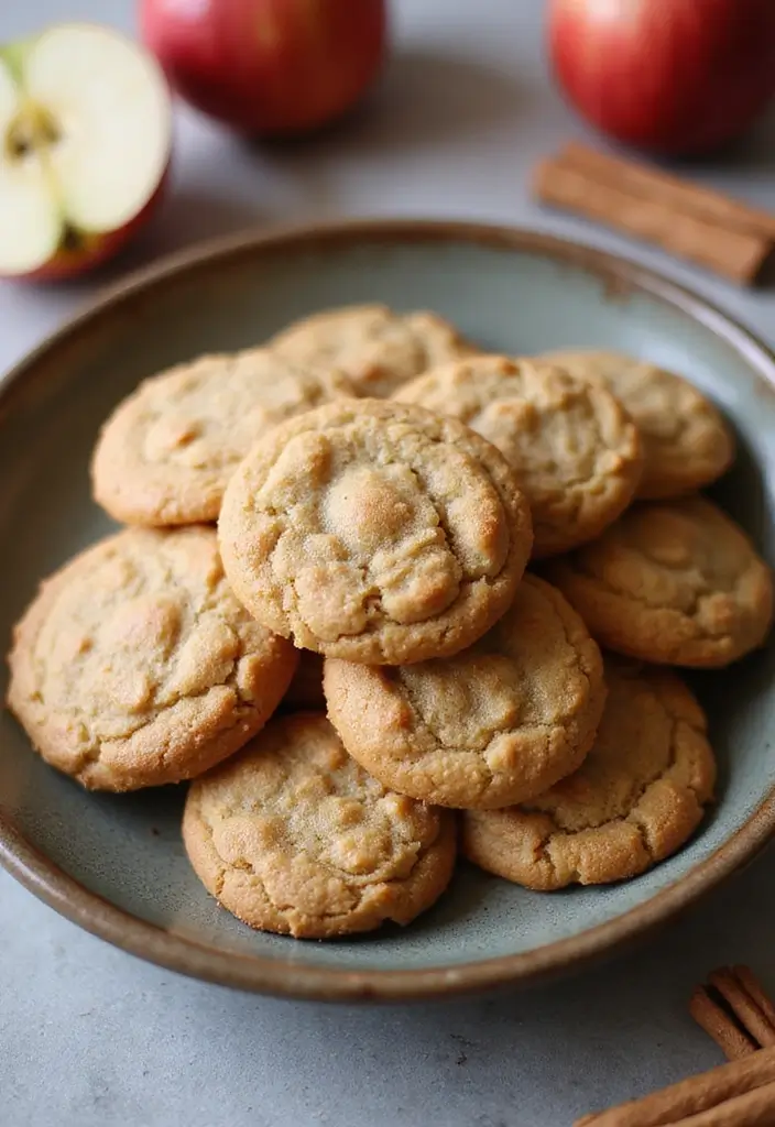 30 Matcha Green Tea Cookies Recipes for a Healthy Treat 123 30 Matcha Green Tea Cookies Recipes for a Healthy Treat - 19. Matcha Apple Cinnamon Cookies