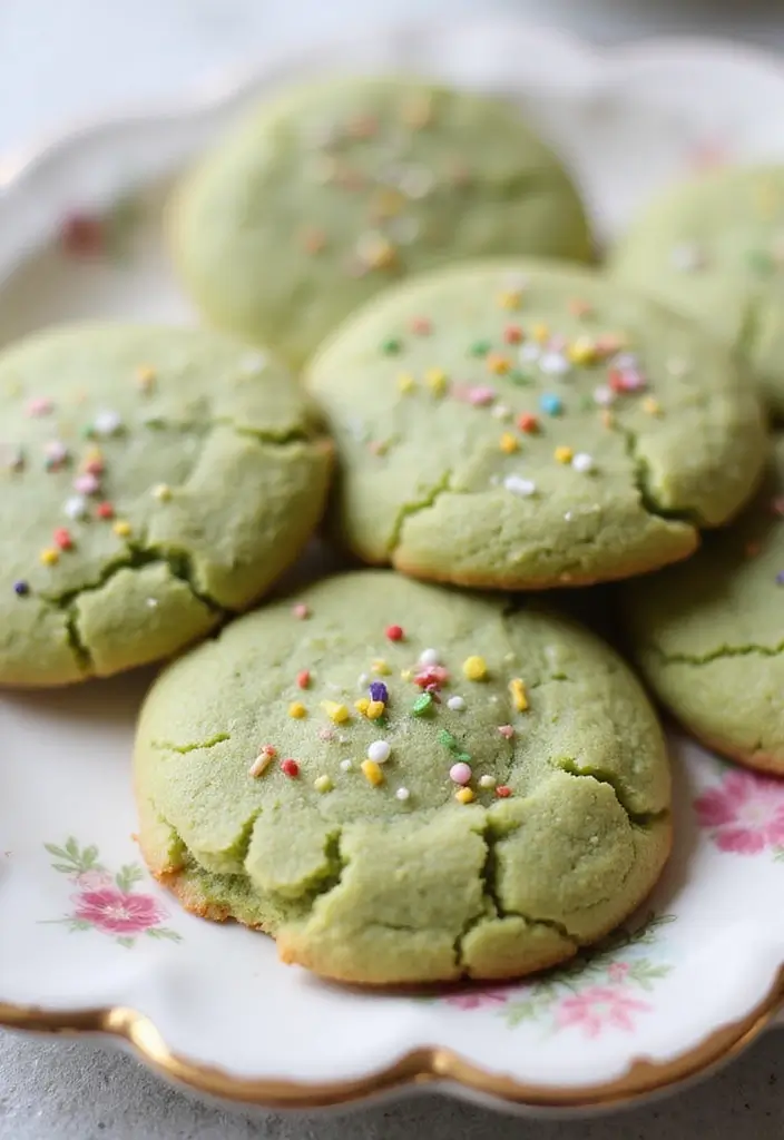 30 Matcha Green Tea Cookies Recipes for a Healthy Treat 151 30 Matcha Green Tea Cookies Recipes for a Healthy Treat - 23. Matcha Green Tea Sugar Cookies
