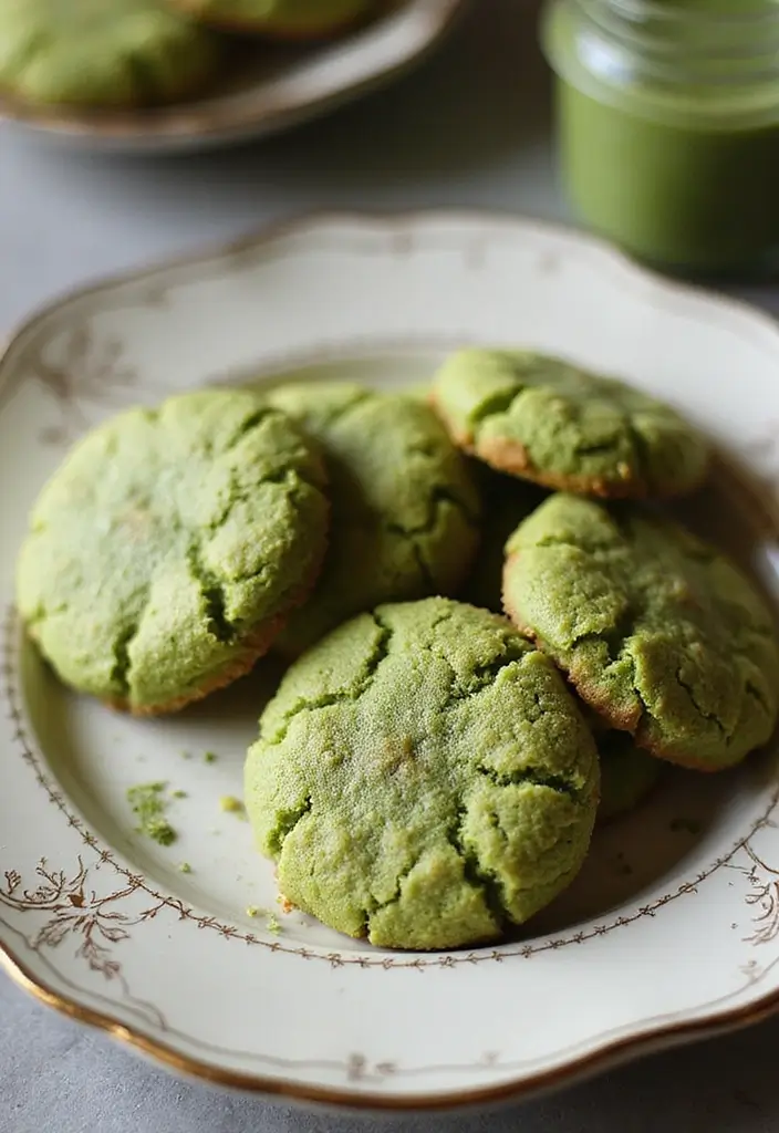 30 Matcha Green Tea Cookies Recipes for a Healthy Treat 186 30 Matcha Green Tea Cookies Recipes for a Healthy Treat - 28. Matcha Chocolate Olive Oil Cookies