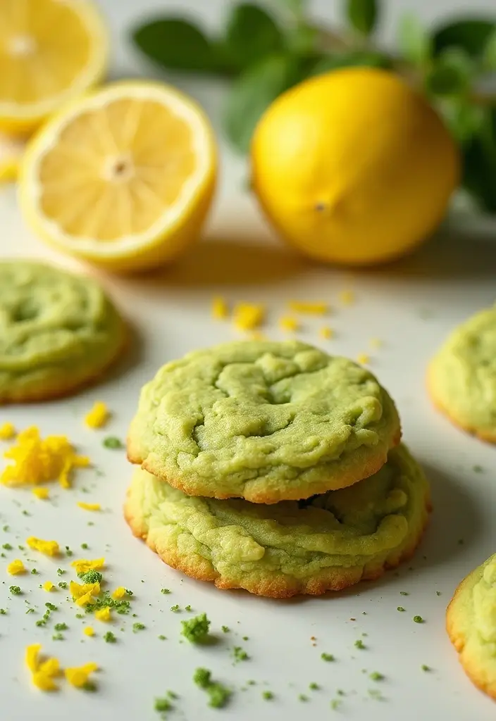 30 Matcha Green Tea Cookies Recipes for a Healthy Treat 193 30 Matcha Green Tea Cookies Recipes for a Healthy Treat - 29. Matcha Green Tea Lemon Cookies