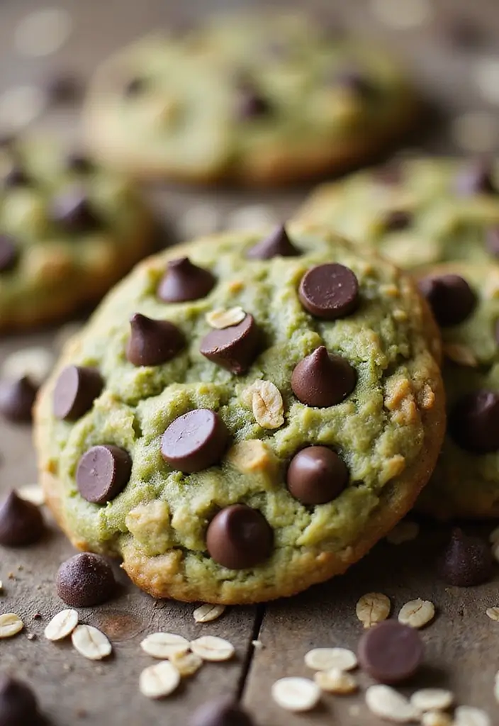 30 Matcha Green Tea Cookies Recipes for a Healthy Treat 200 30 Matcha Green Tea Cookies Recipes for a Healthy Treat - 30. Matcha Green Tea Chocolate Chip Granola Cookies
