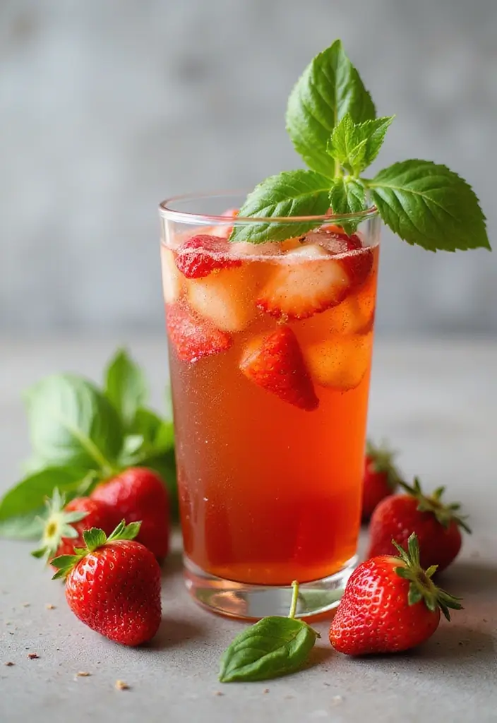 30 New Year’s Herbalife Tea Recipes to Start Fresh 83 30 New Year’s Herbalife Tea Recipes to Start Fresh - 13. Strawberry Basil Herbal Tea