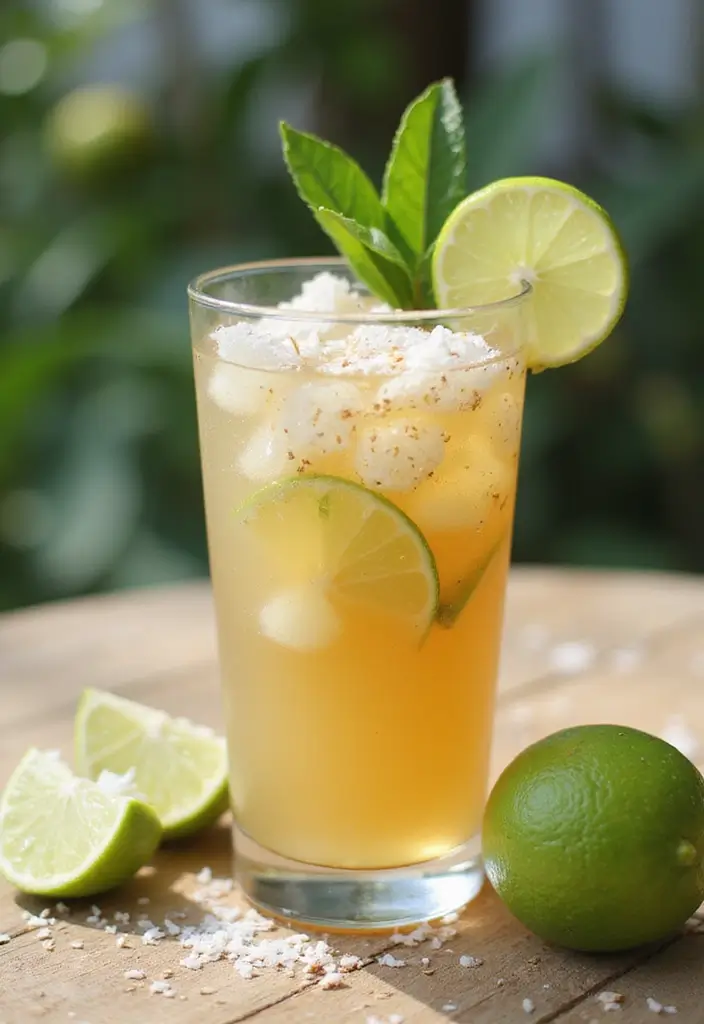 30 New Year’s Herbalife Tea Recipes to Start Fresh 86 30 New Year’s Herbalife Tea Recipes to Start Fresh - 14. Coconut Lime Iced Tea