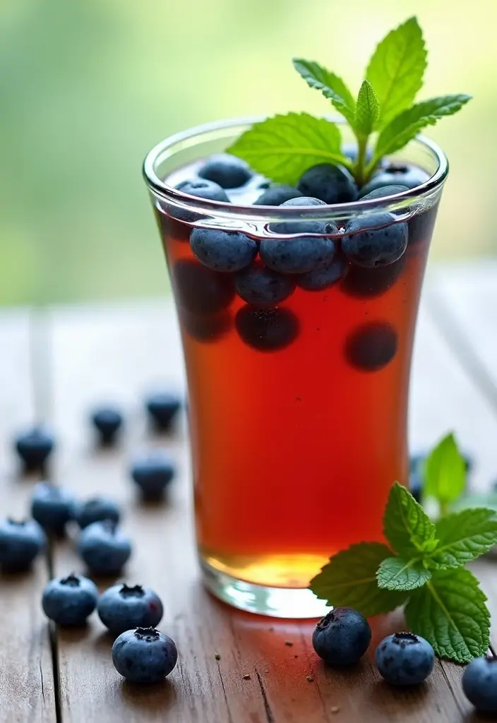 30 New Year’s Herbalife Tea Recipes to Start Fresh 93 30 New Year’s Herbalife Tea Recipes to Start Fresh - 15. Blueberry Mint Tea