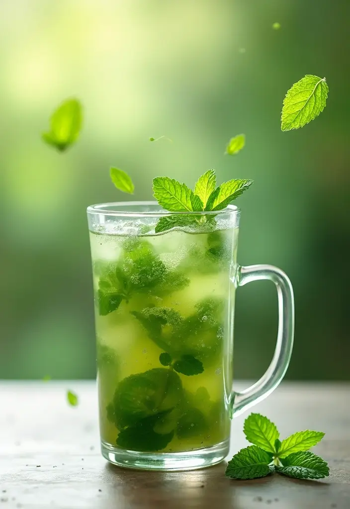 30 New Year’s Herbalife Tea Recipes to Start Fresh 135 30 New Year’s Herbalife Tea Recipes to Start Fresh - 21. Mint Green Tea