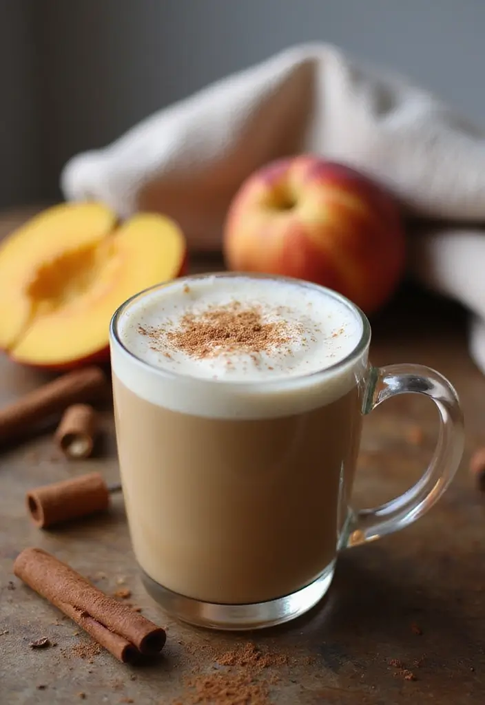 30+ Peach Mango Beverage Mix Herbalife Tea Recipes You’ll Love - 14. Peach Mango Herbal Tea Latte