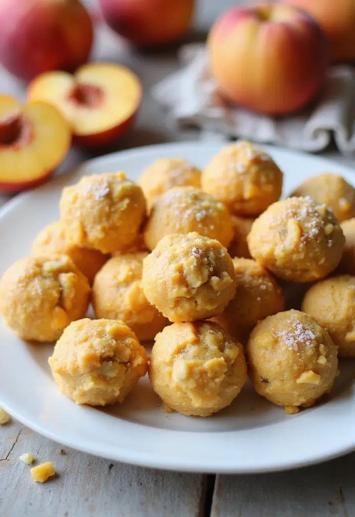 30+ Peach Mango Beverage Mix Herbalife Tea Recipes You’ll Love - 27. Peach Mango Herbal Tea Energy Bites