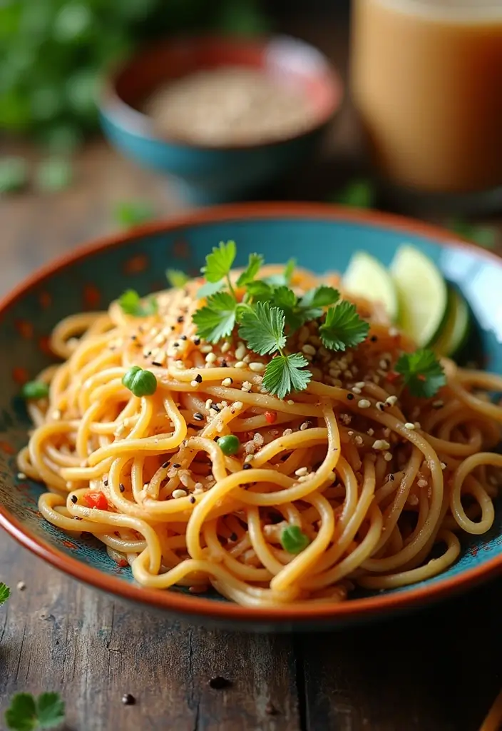 30 Recipes with Chai Tea for Aromatic Flavor 135 30 Recipes with Chai Tea for Aromatic Flavor - 21. Chai Tea Rice Noodles