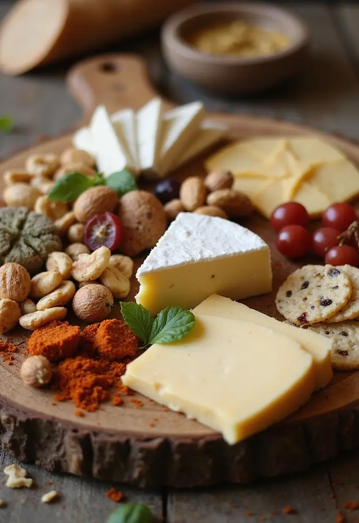 30 Recipes with Chai Tea for Aromatic Flavor 55 30 Recipes with Chai Tea for Aromatic Flavor - 9. Chai Tea Mini Cheese Board