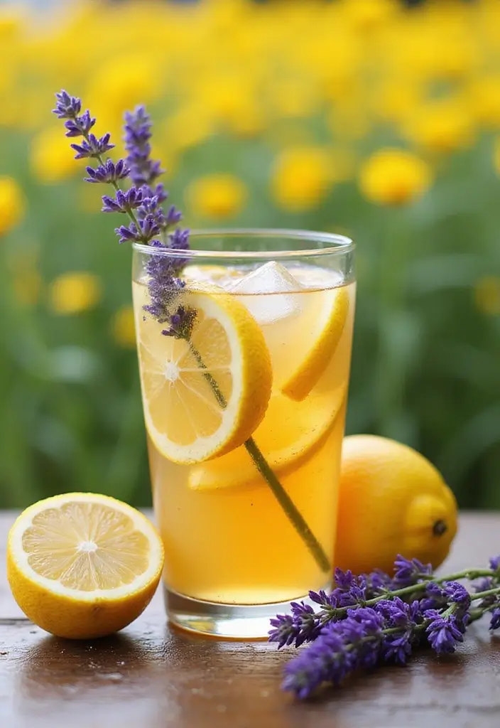 30 Relaxing Tea Recipes for a Peaceful Summer Day 1 30 Relaxing Tea Recipes for a Peaceful Summer Day - 1. Lavender Lemonade Iced Tea