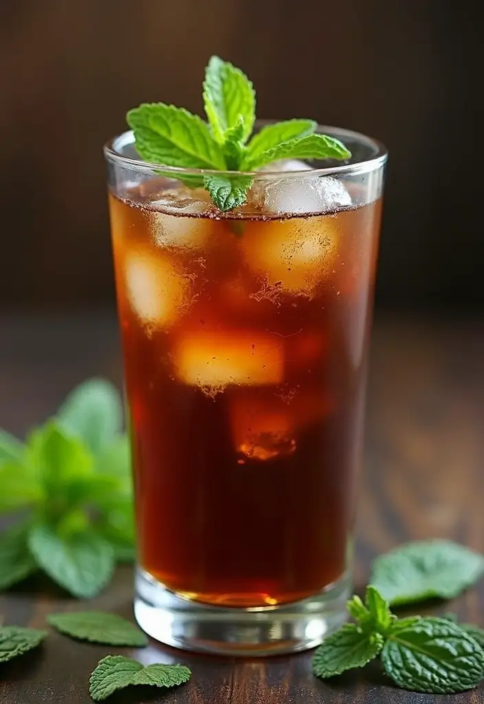30 Relaxing Tea Recipes for a Peaceful Summer Day 88 30 Relaxing Tea Recipes for a Peaceful Summer Day - 14. Chocolate Mint Iced Tea