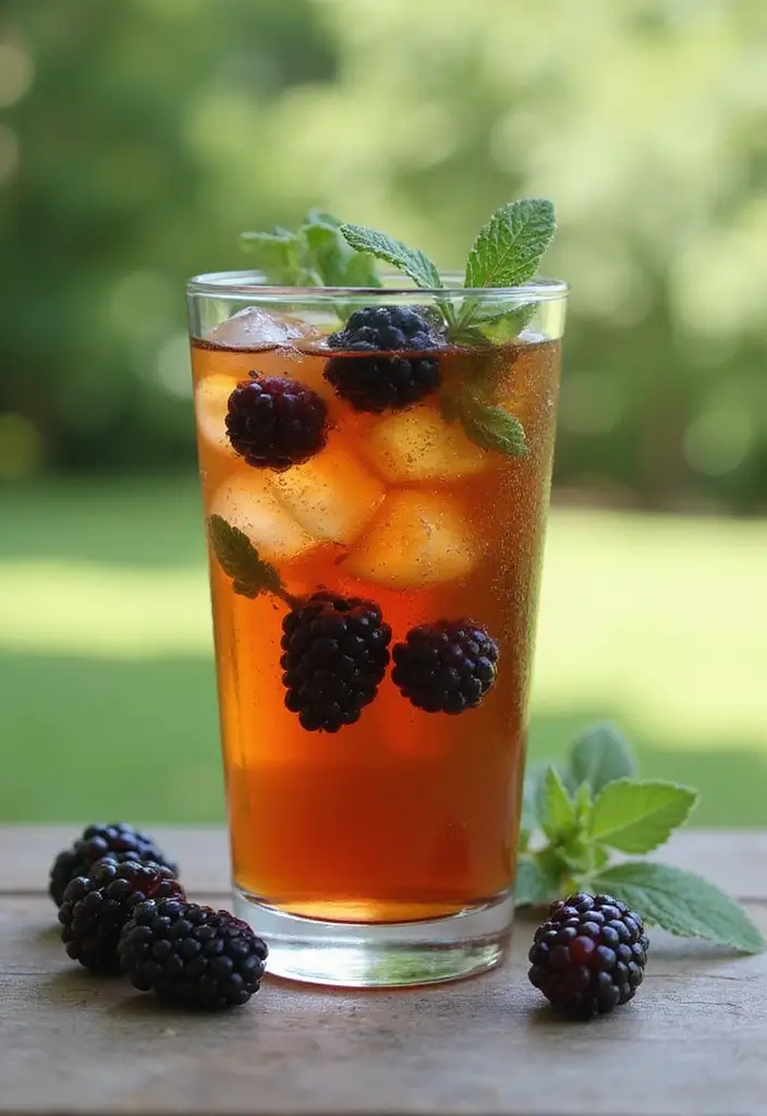 30 Relaxing Tea Recipes for a Peaceful Summer Day 102 30 Relaxing Tea Recipes for a Peaceful Summer Day - 16. Blackberry Sage Iced Tea