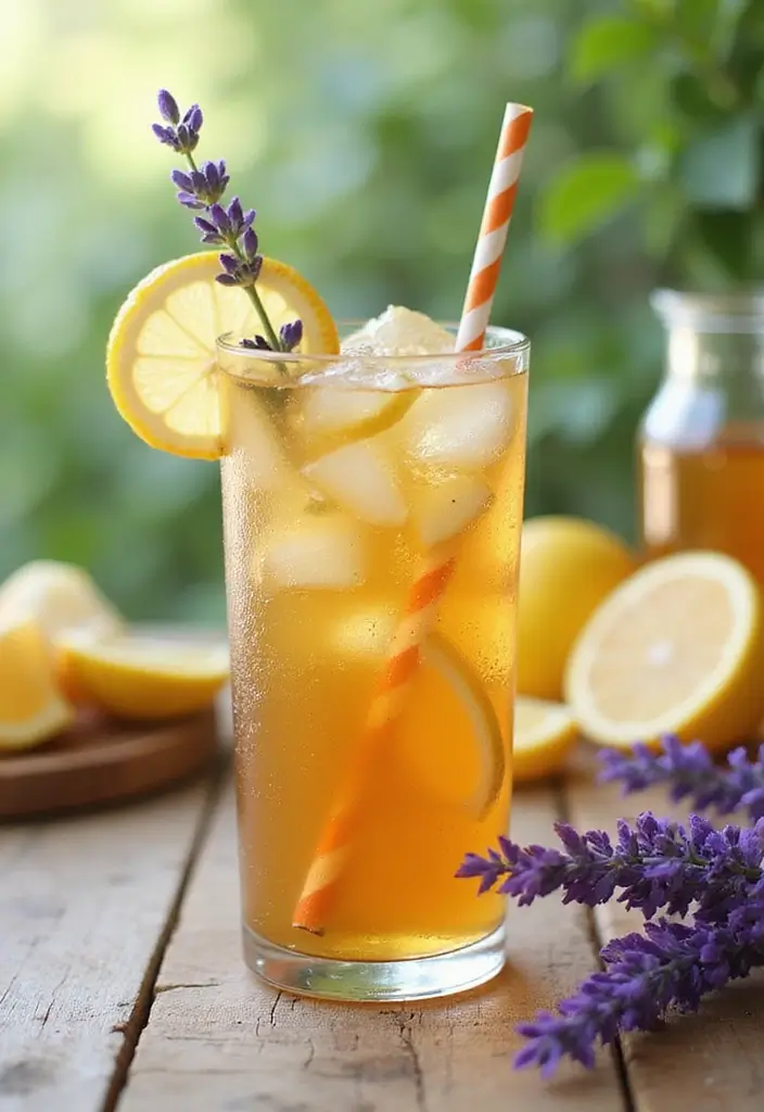 30 Relaxing Tea Recipes for a Peaceful Summer Day 174 30 Relaxing Tea Recipes for a Peaceful Summer Day - 28. Citrus Lavender Iced Tea