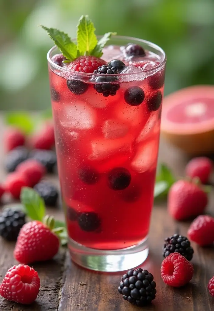 30 Relaxing Tea Recipes for a Peaceful Summer Day 22 30 Relaxing Tea Recipes for a Peaceful Summer Day - 4. Hibiscus Berry Delight