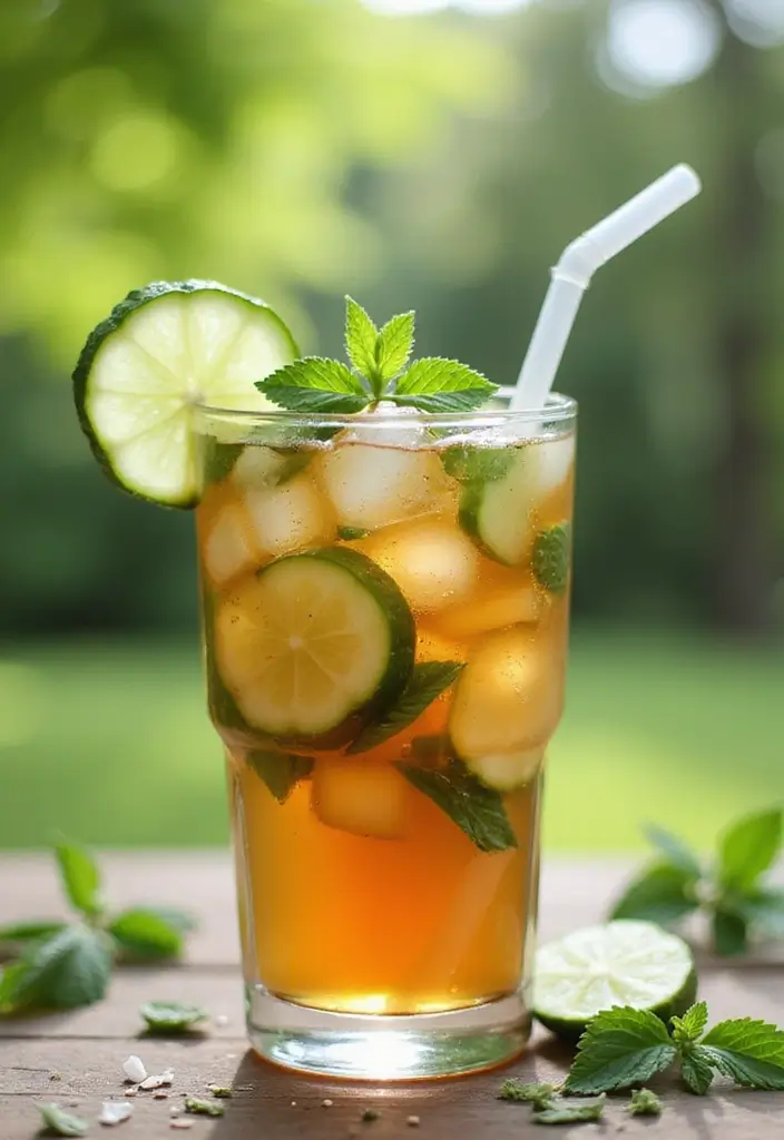 30 Relaxing Tea Recipes for a Peaceful Summer Day 57 30 Relaxing Tea Recipes for a Peaceful Summer Day - 9. Cucumber Mint Refresher