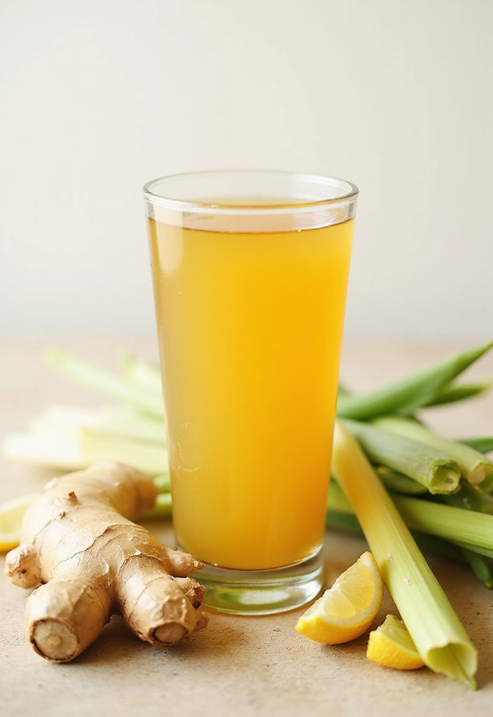 30+ Sore Throat Tea Recipes for Natural Relief 77 30+ Sore Throat Tea Recipes for Natural Relief - 13. Ginger Lemongrass Tea