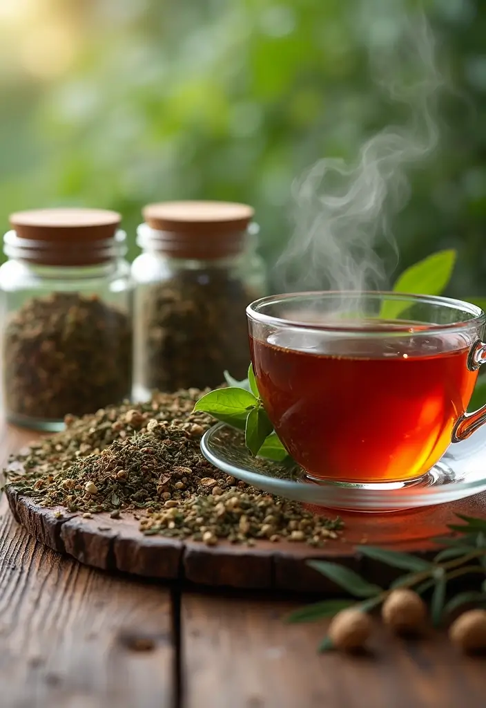 30+ Sore Throat Tea Recipes for Natural Relief 91 30+ Sore Throat Tea Recipes for Natural Relief - 15. Herbal Blend Tea