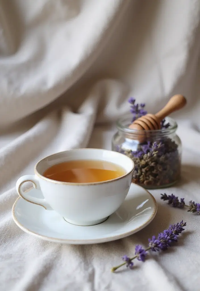 30+ Sore Throat Tea Recipes for Natural Relief 8 30+ Sore Throat Tea Recipes for Natural Relief - 2. Chamomile Lavender Tea