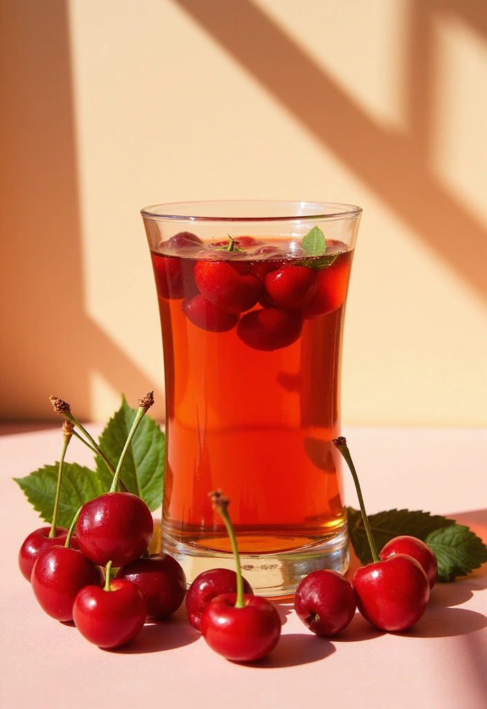 30+ Sore Throat Tea Recipes for Natural Relief 169 30+ Sore Throat Tea Recipes for Natural Relief - 27. Cherry Tea