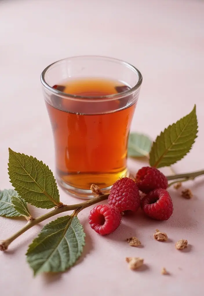 30+ Sore Throat Tea Recipes for Natural Relief 34 30+ Sore Throat Tea Recipes for Natural Relief - 6. Raspberry Leaf Tea