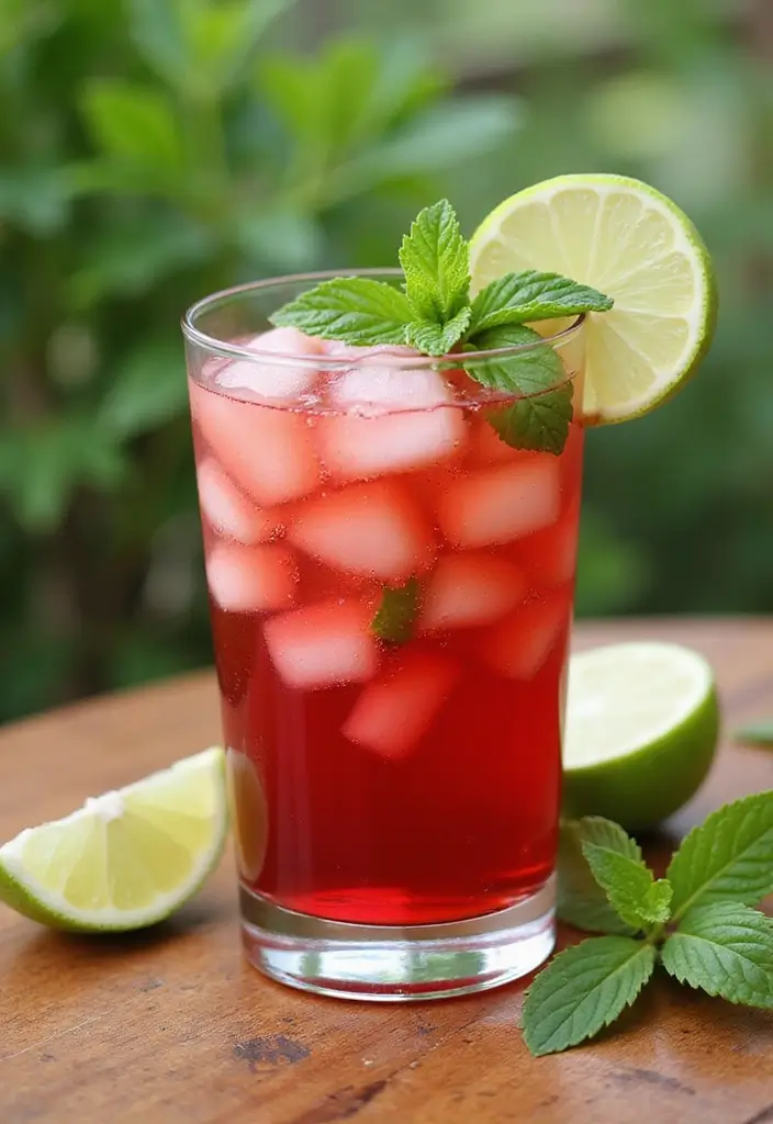 30 Summer Iced Tea Recipes for Refreshing Days 1 30 Summer Iced Tea Recipes for Refreshing Days - 1. Classic Hibiscus Iced Tea