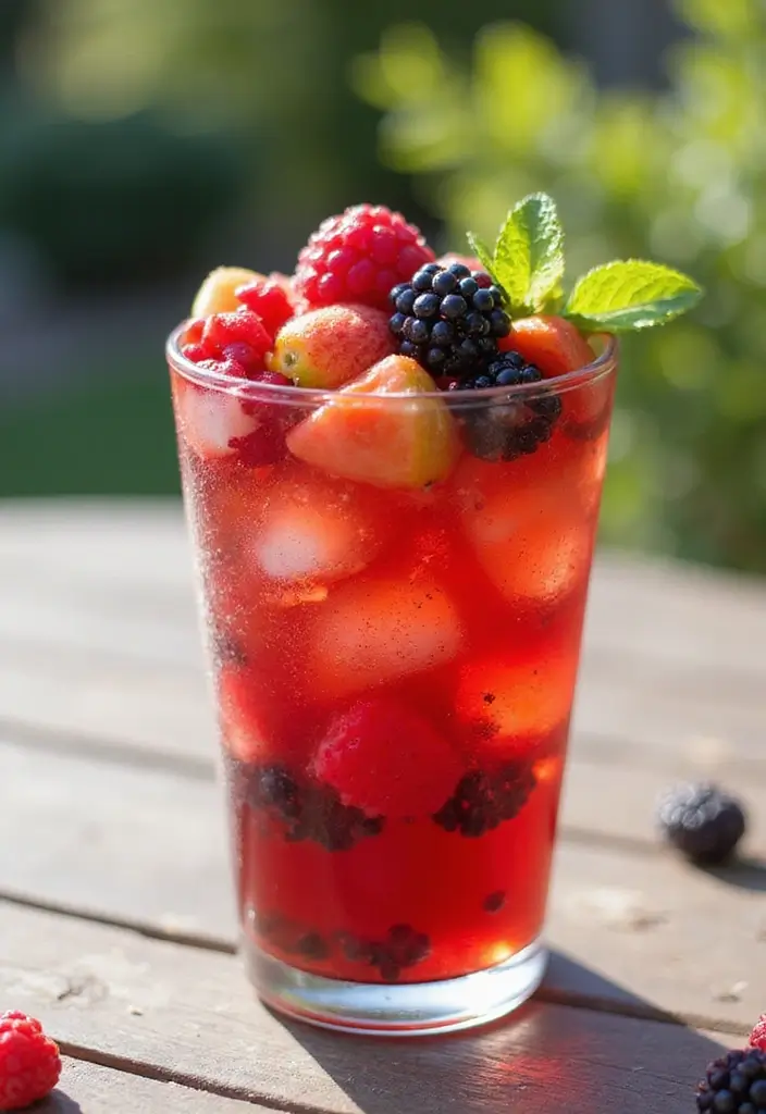 30 Summer Iced Tea Recipes for Refreshing Days 64 30 Summer Iced Tea Recipes for Refreshing Days - 10. Berry Bliss Iced Tea