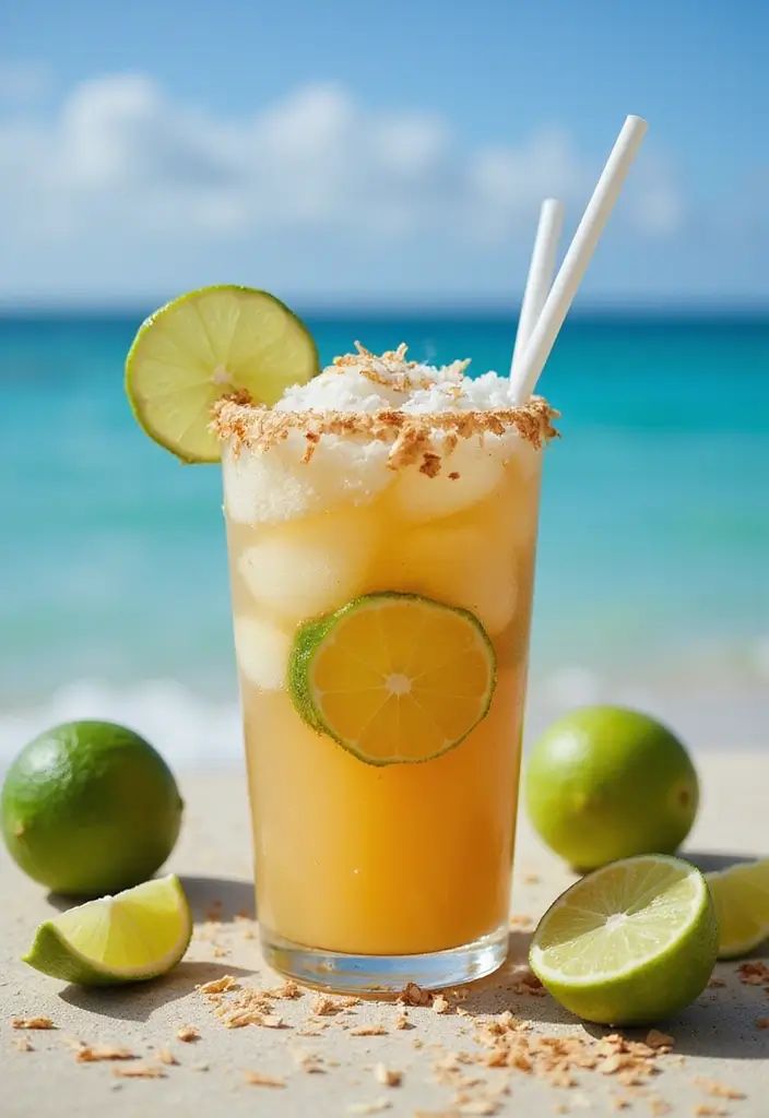 30 Summer Iced Tea Recipes for Refreshing Days 111 30 Summer Iced Tea Recipes for Refreshing Days - 17. Coconut Lime Iced Tea