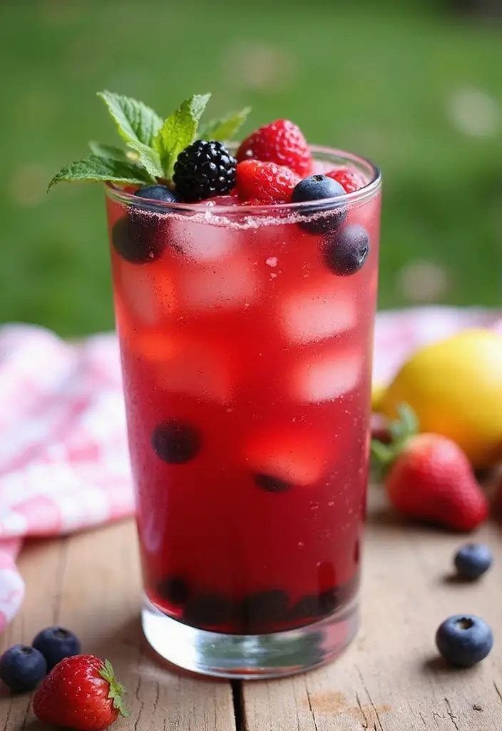 30 Summer Iced Tea Recipes for Refreshing Days 118 30 Summer Iced Tea Recipes for Refreshing Days - 18. Berry Hibiscus Iced Tea