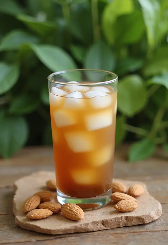 30 Summer Iced Tea Recipes for Refreshing Days 174 30 Summer Iced Tea Recipes for Refreshing Days - 26. Almond Chai Iced Tea