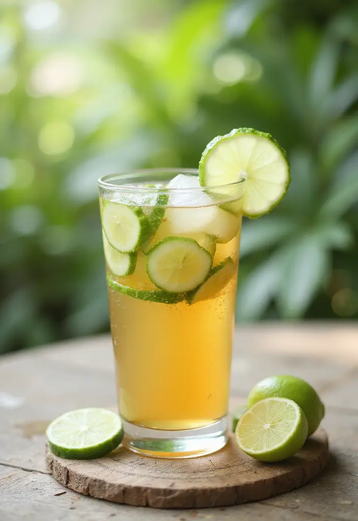 30 Summer Iced Tea Recipes for Refreshing Days 57 30 Summer Iced Tea Recipes for Refreshing Days - 9. Cucumber Lime Iced Tea
